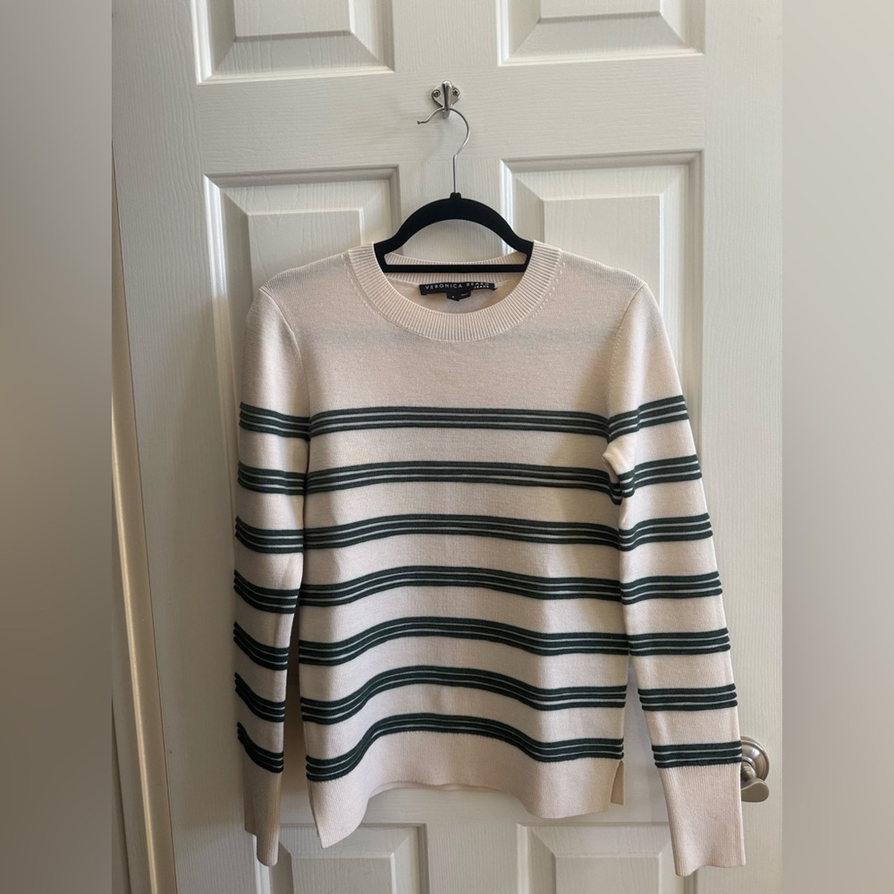 Veronica Beard Beige Knit Top
